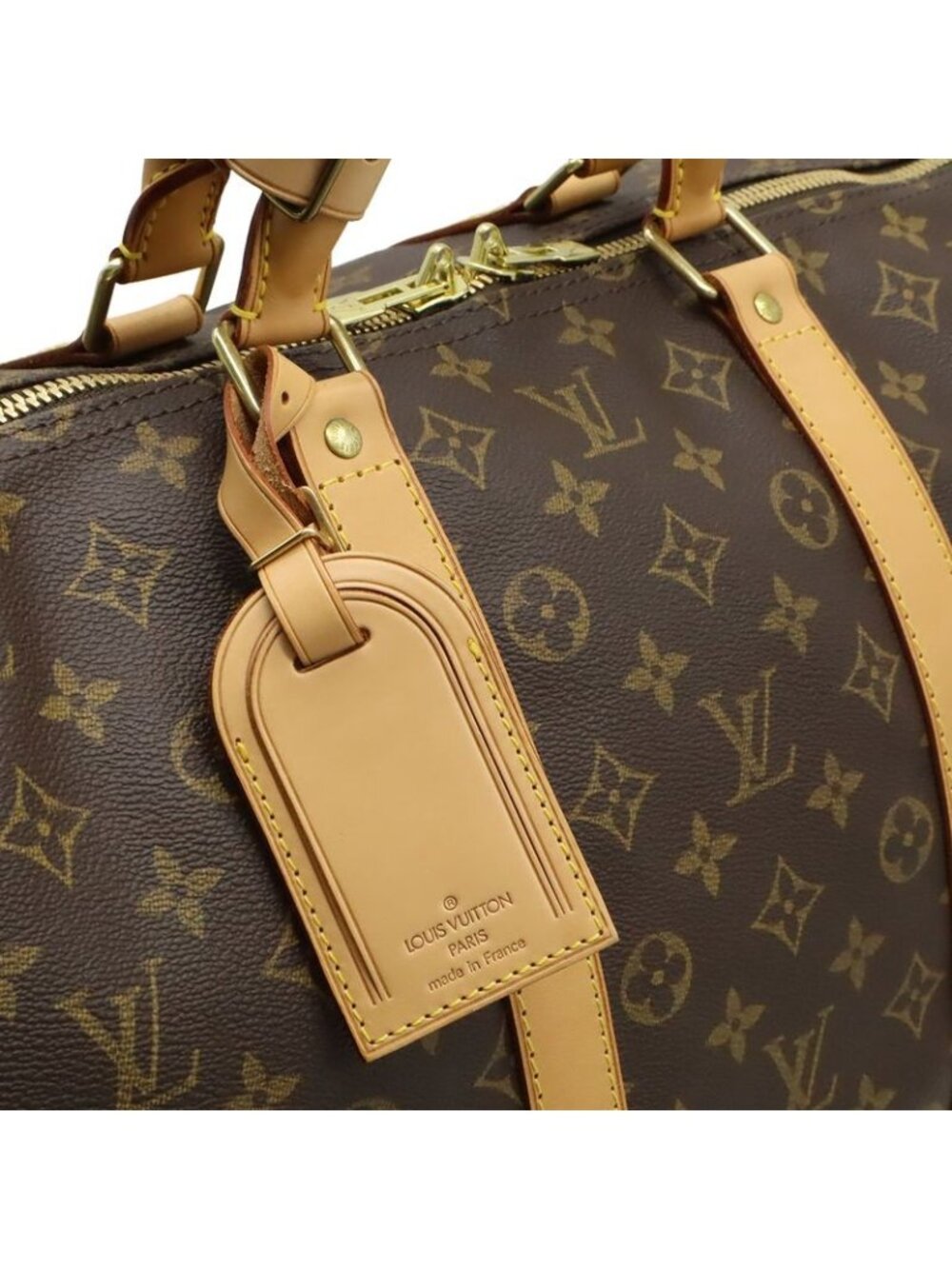 Louis Vuitton Monogram Keepall 55 Boston Bag Travel Purse - Picture 9 of 9